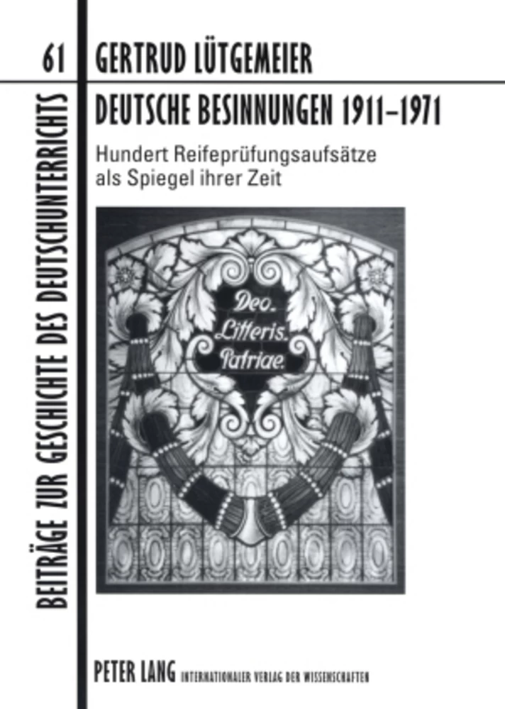 Titel: Deutsche Besinnungen 1911-1971