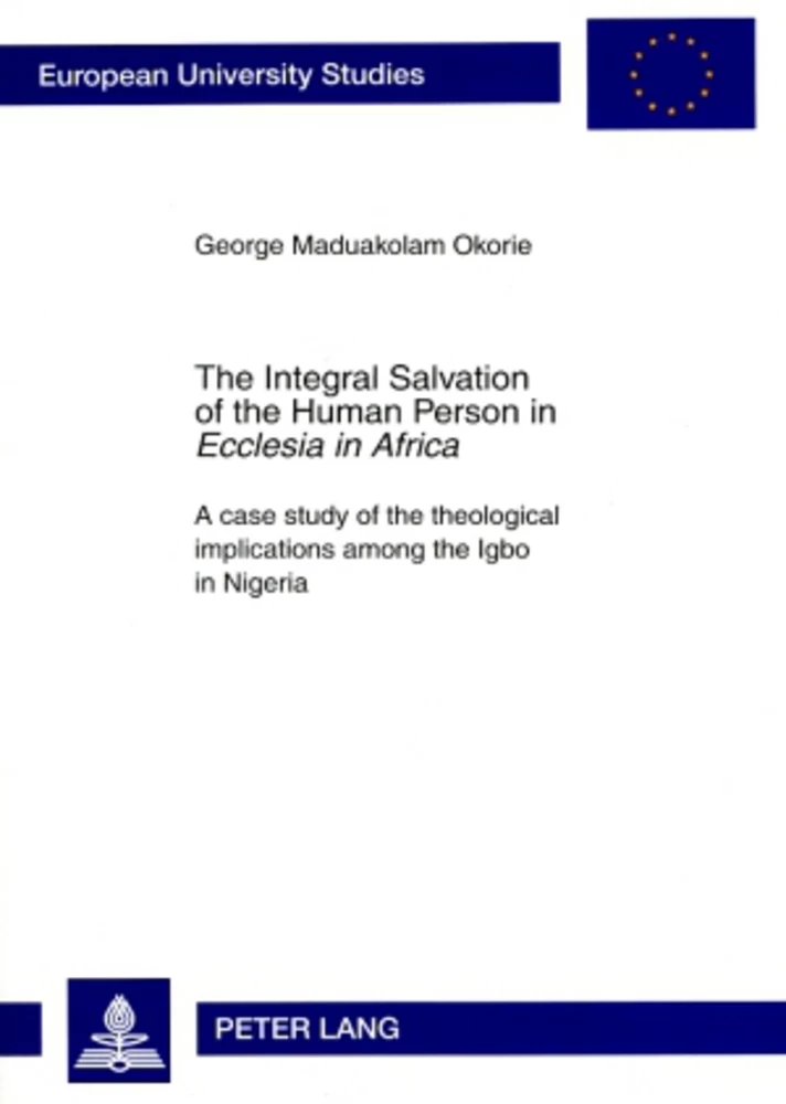 Title: The Integral Salvation of the Human Person in «Ecclesia in Africa»