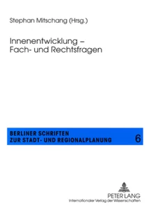 Title: Innenentwicklung – Fach- und Rechtsfragen
