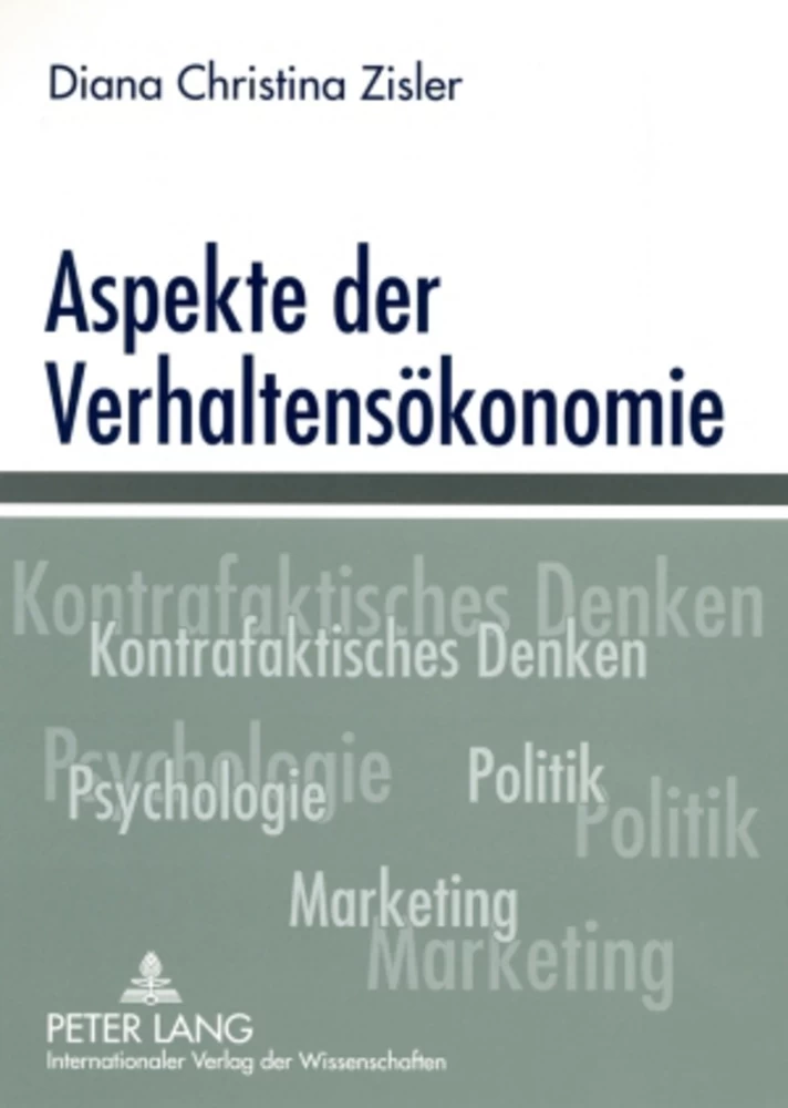 Title: Aspekte der Verhaltensökonomie