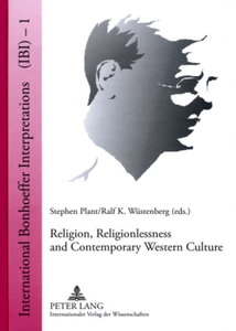 Title: Religion, Religionlessness and Contemporary Western Culture