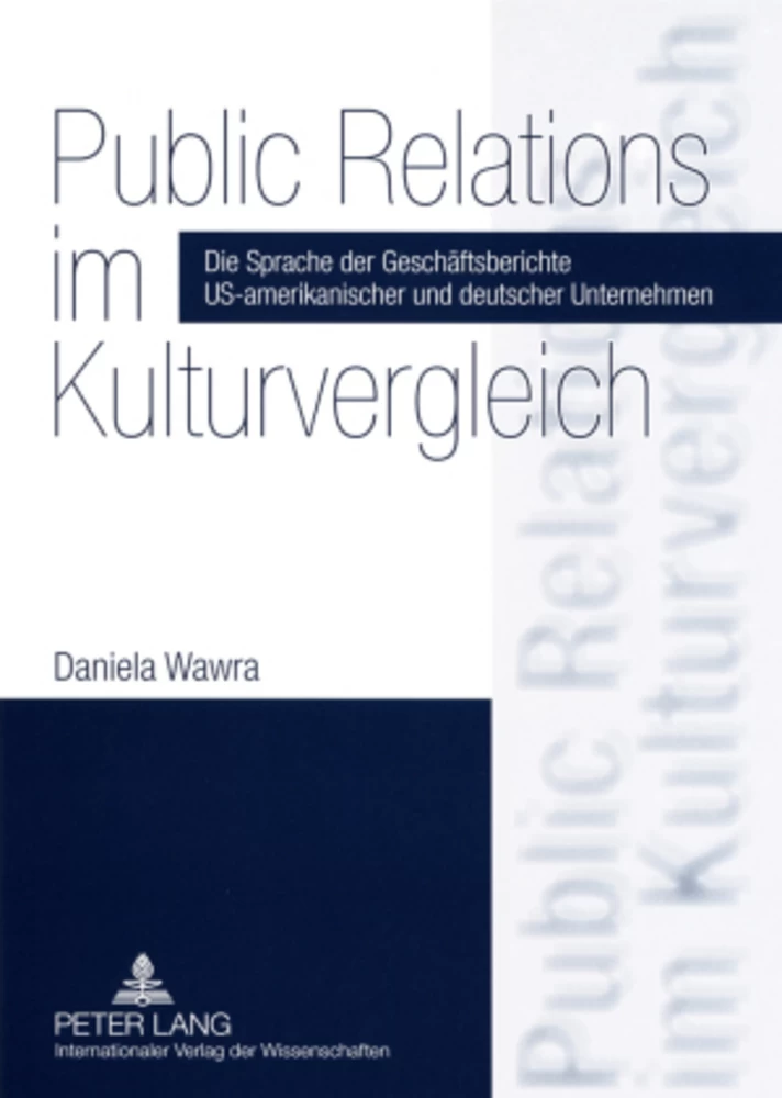Titel: Public Relations im Kulturvergleich