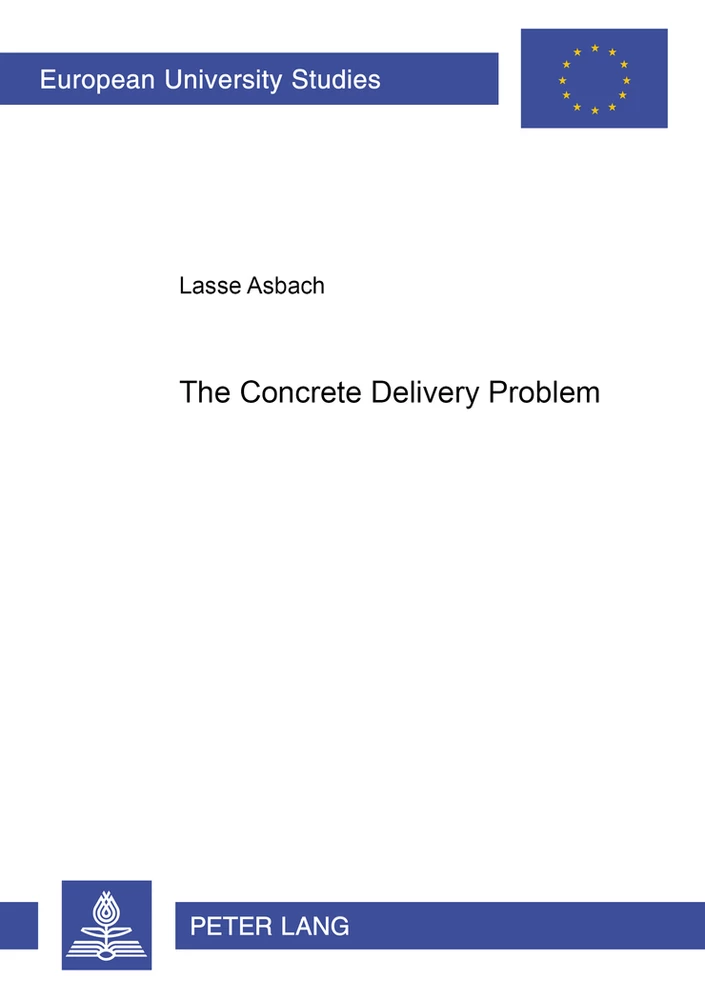 Title: The Concrete Delivery Problem
