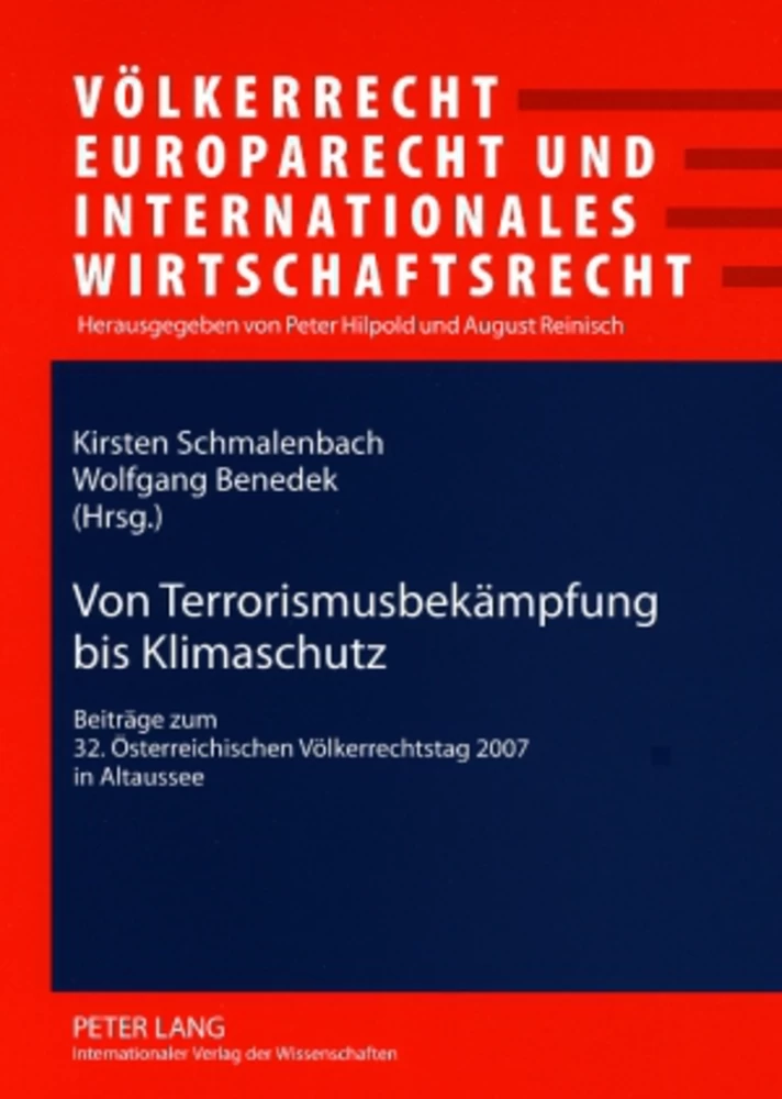 Titel: Von Terrorismusbekämpfung bis Klimaschutz