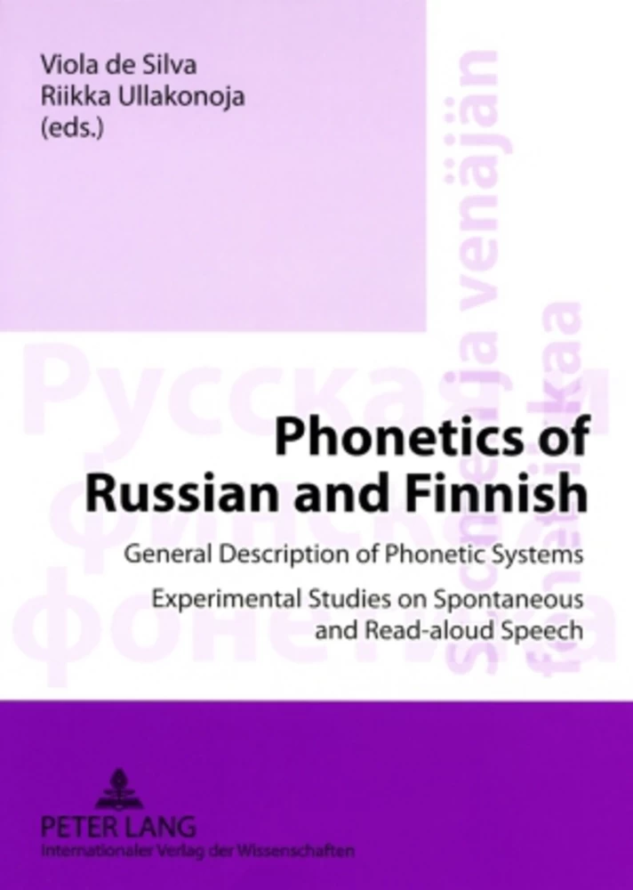 Title: Phonetics of Russian and Finnish
