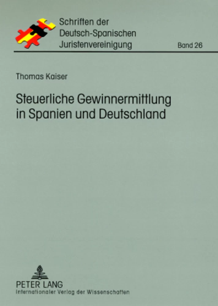 Titel: Steuerliche Gewinnermittlung in Spanien und Deutschland
