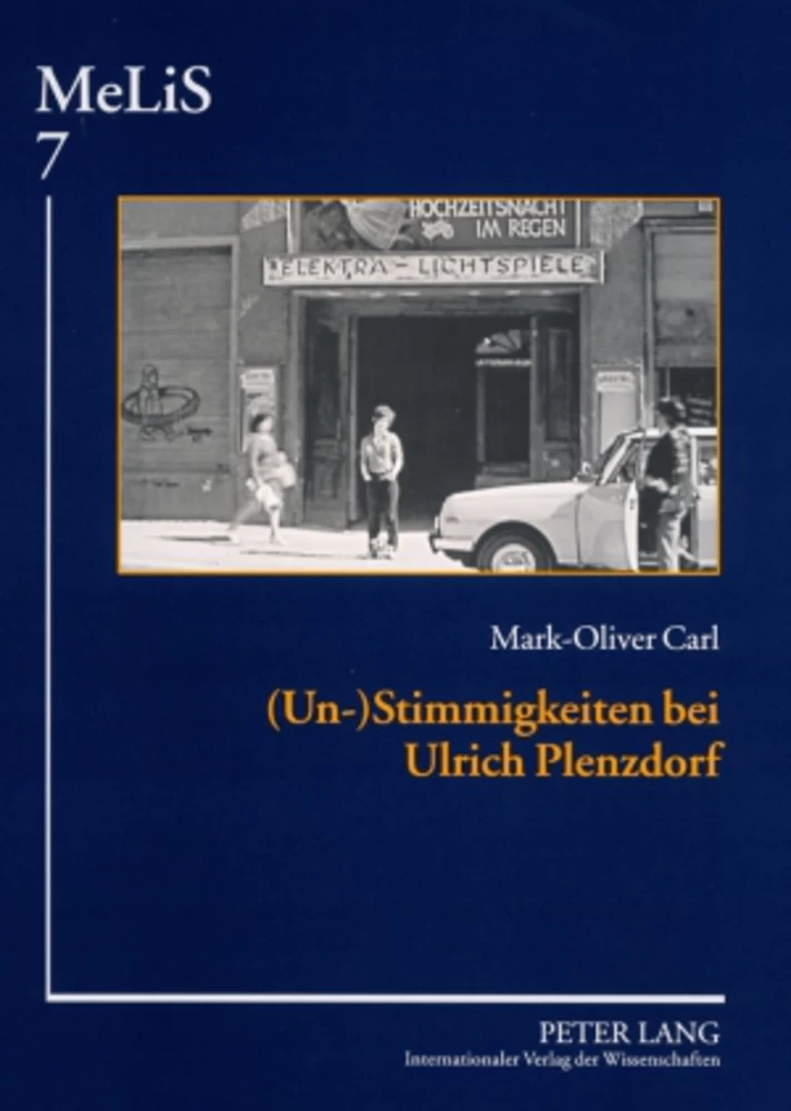 Title: (Un-)Stimmigkeiten bei Ulrich Plenzdorf