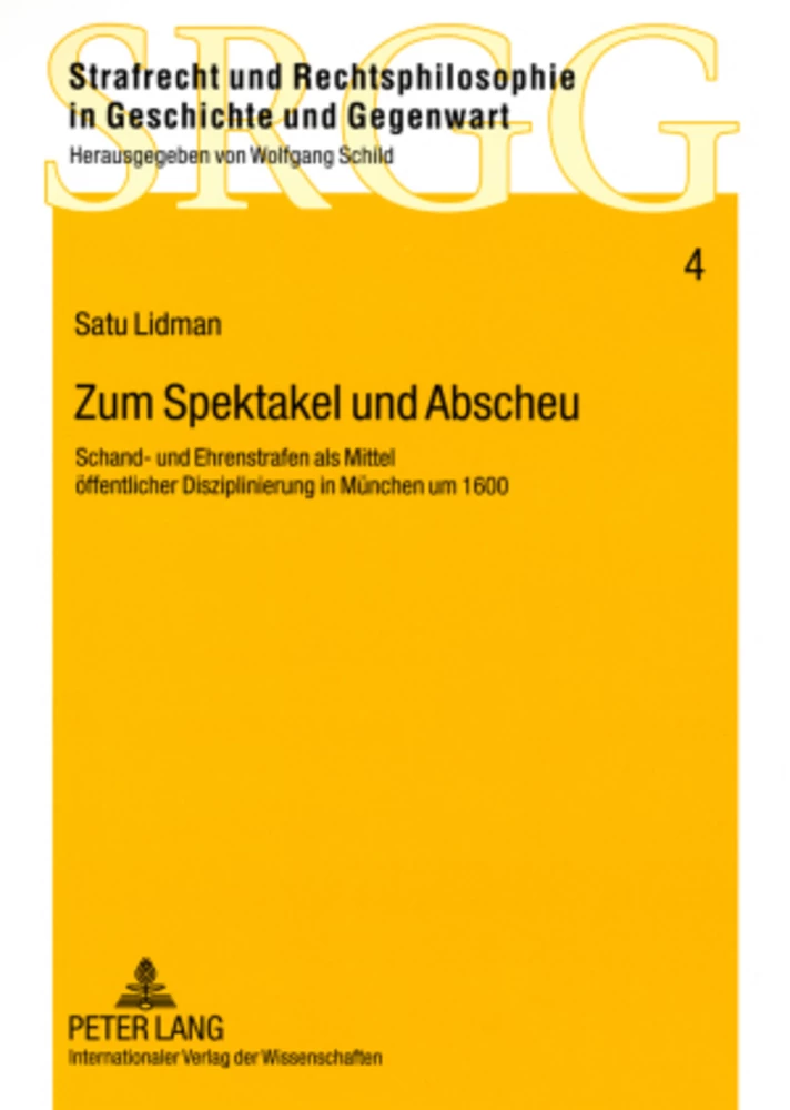Title: Zum Spektakel und Abscheu
