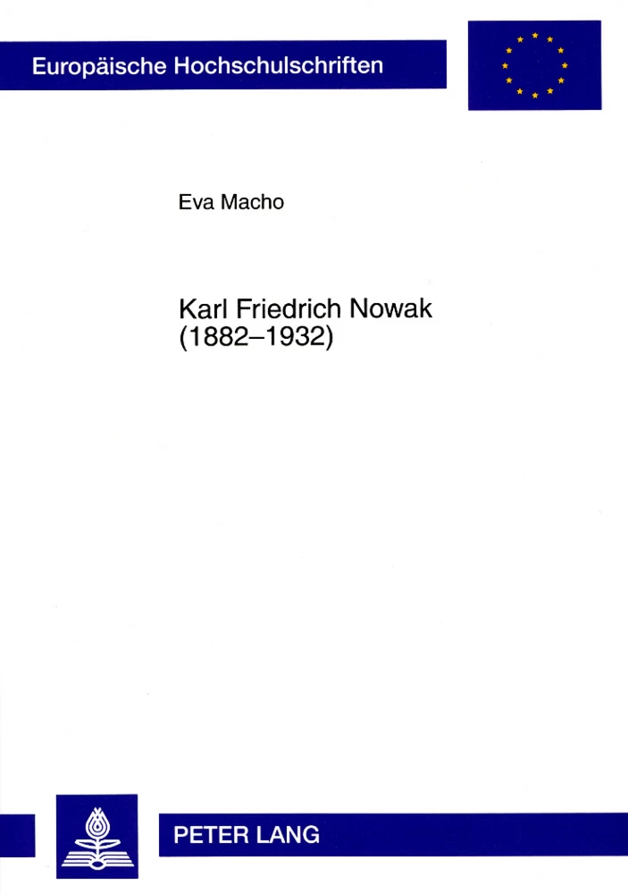Titel: Karl Friedrich Nowak (1882-1932)
