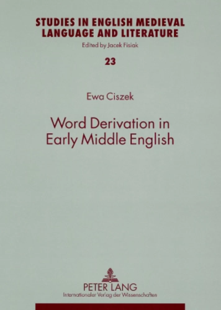 Title: Word Derivation in Early Middle English