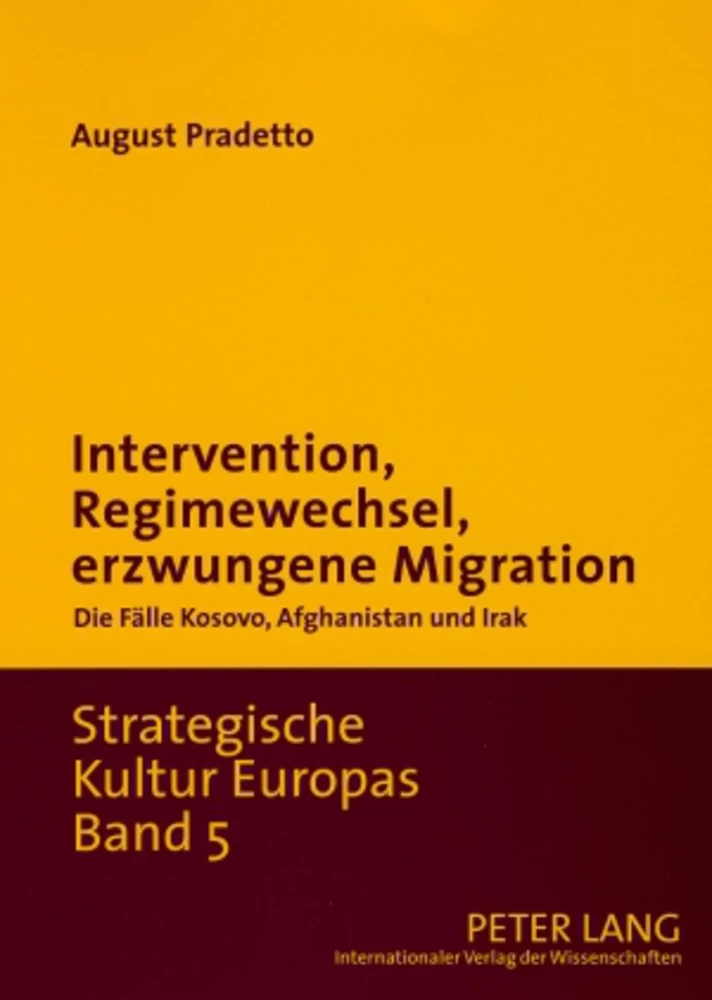 Titel: Intervention, Regimewechsel, erzwungene Migration