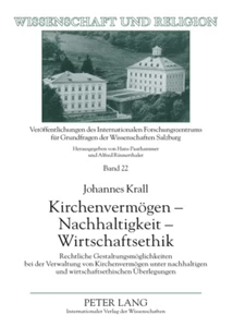 Title: Kirchenvermögen – Nachhaltigkeit – Wirtschaftsethik