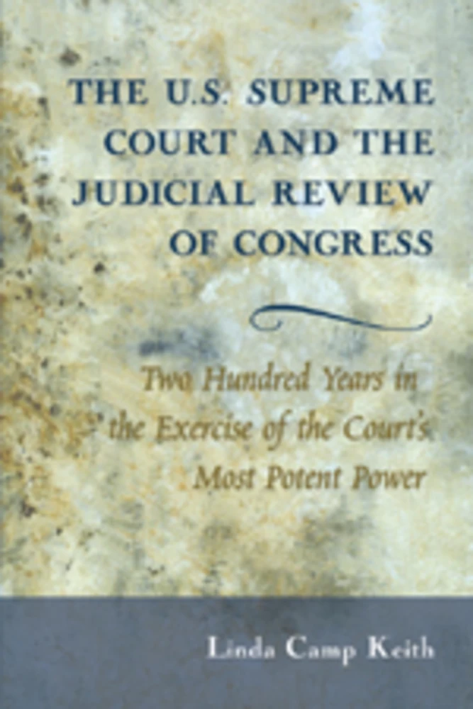 Title: The U.S. Supreme Court and the Judicial Review of Congress