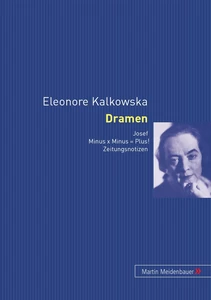 Titel: Eleonore Kalkowska.  Dramen