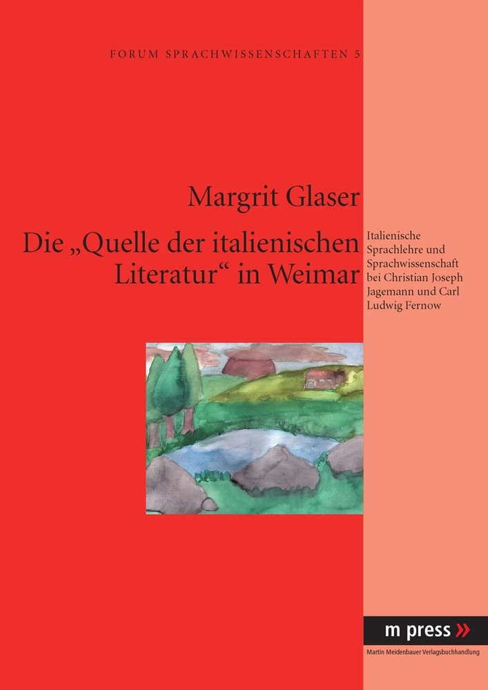 Titel: Die "Quelle der italienischen Literatur" in Weimar