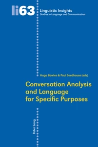 Title: Conversation Analysis and Language for Specific Purposes