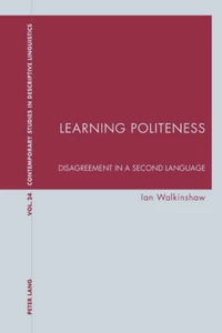 Title: Learning Politeness