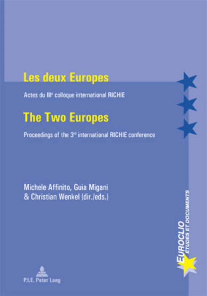 Titre: Les deux Europes – The Two Europes