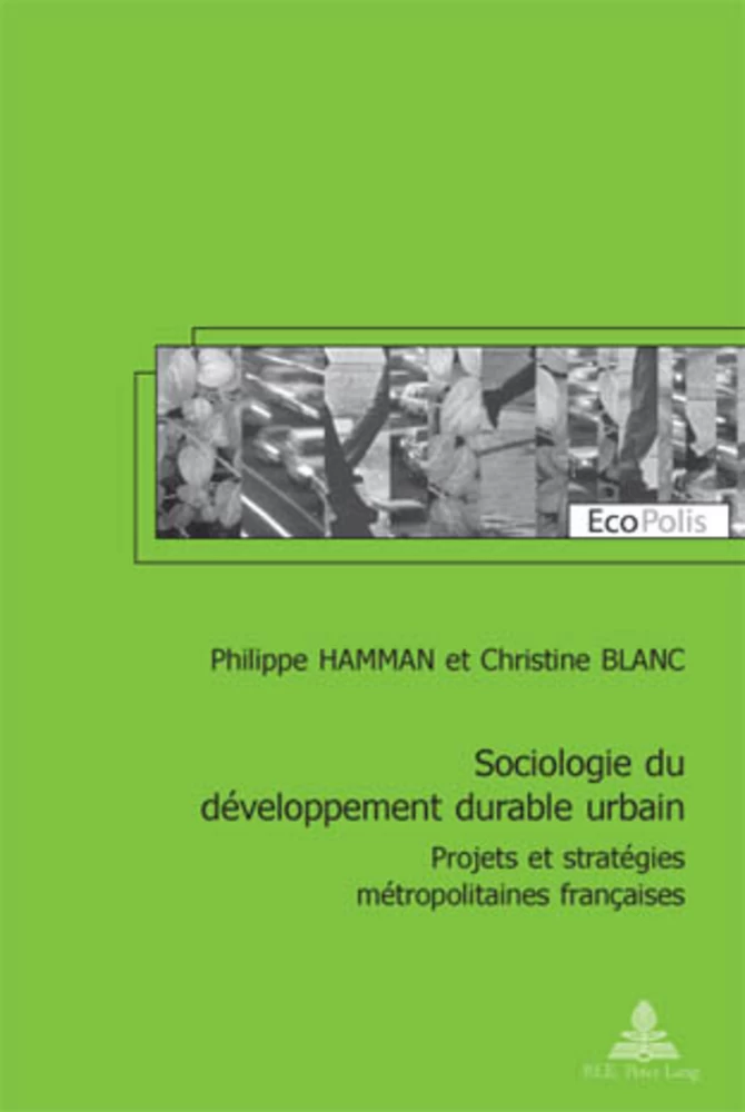 Titre: Sociologie du développement durable urbain