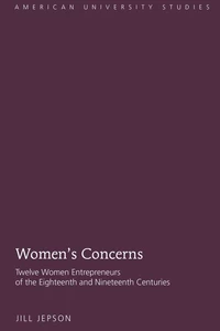 Title: Women’s Concerns