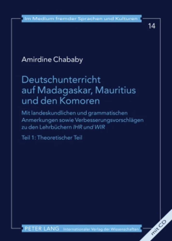 Title: Deutschunterricht auf Madagaskar, Mauritius und den Komoren