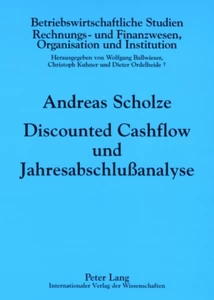 Titel: Discounted Cashflow und Jahresabschlußanalyse