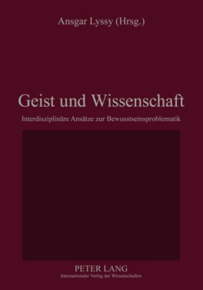 Title: Geist und Wissenschaft