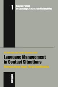 Title: Language Management in Contact Situations