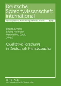 Title: Qualitative Forschung in Deutsch als Fremdsprache