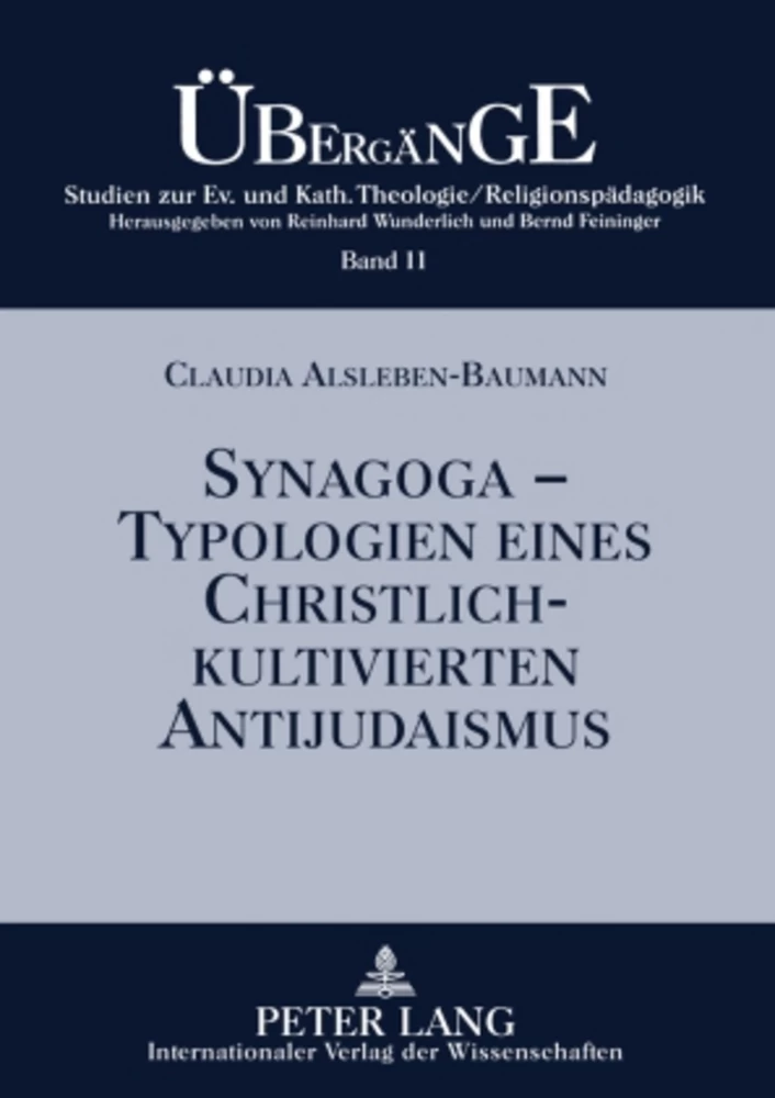 Title: Synagoga – Typologien eines christlich-kultivierten Antijudaismus