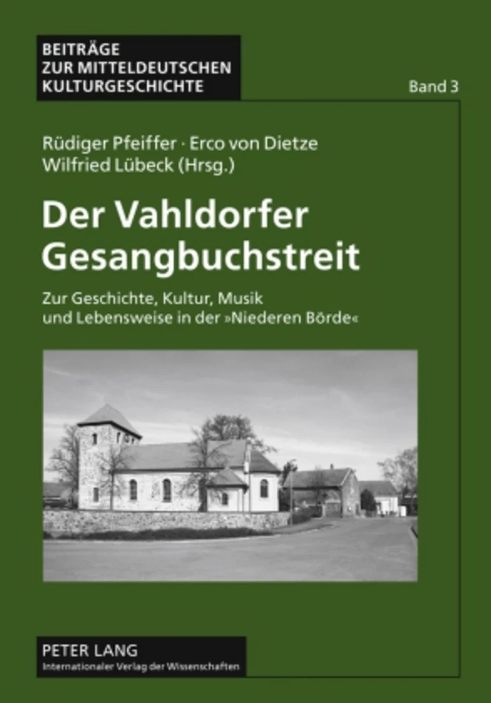 Titel: Der Vahldorfer Gesangbuchstreit