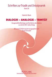 Title: DIALOGIK - ANALOGIE - TRINITÄT