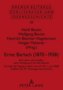 Titel: Ernst Barlach (1870-1938)