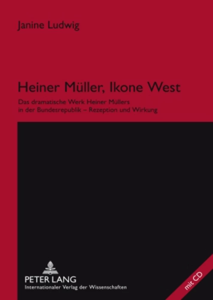 Titel: Heiner Müller, Ikone West