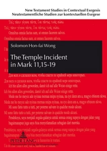 Title: The Temple Incident in Mark 11,15-19