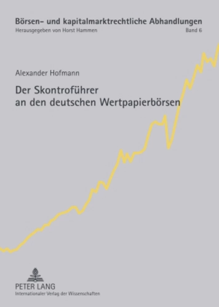 Title: Der Skontroführer an den deutschen Wertpapierbörsen