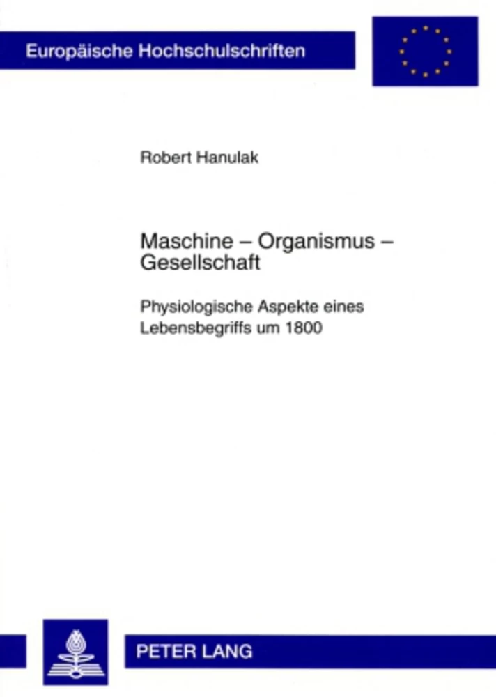 Title: Maschine – Organismus – Gesellschaft
