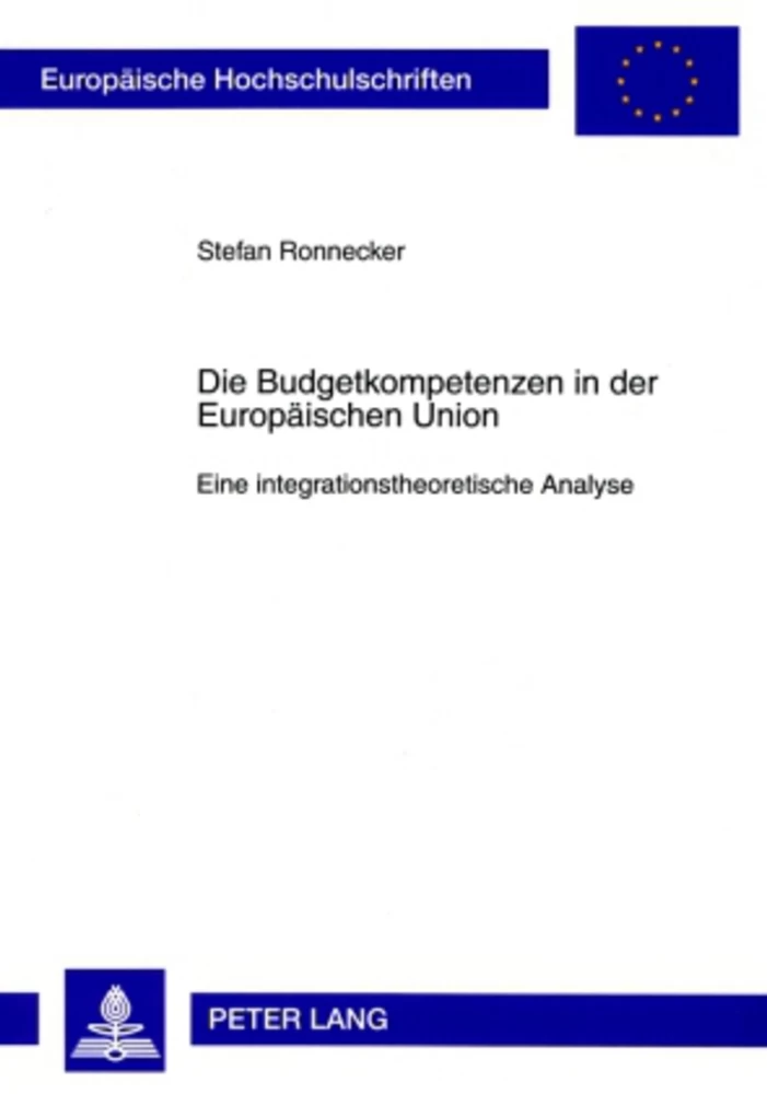 Titel: Die Budgetkompetenzen in der Europäischen Union