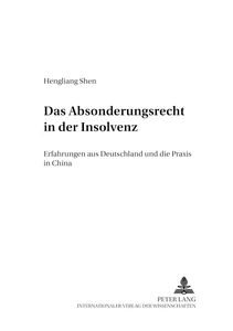 Title: Das Absonderungsrecht in der Insolvenz