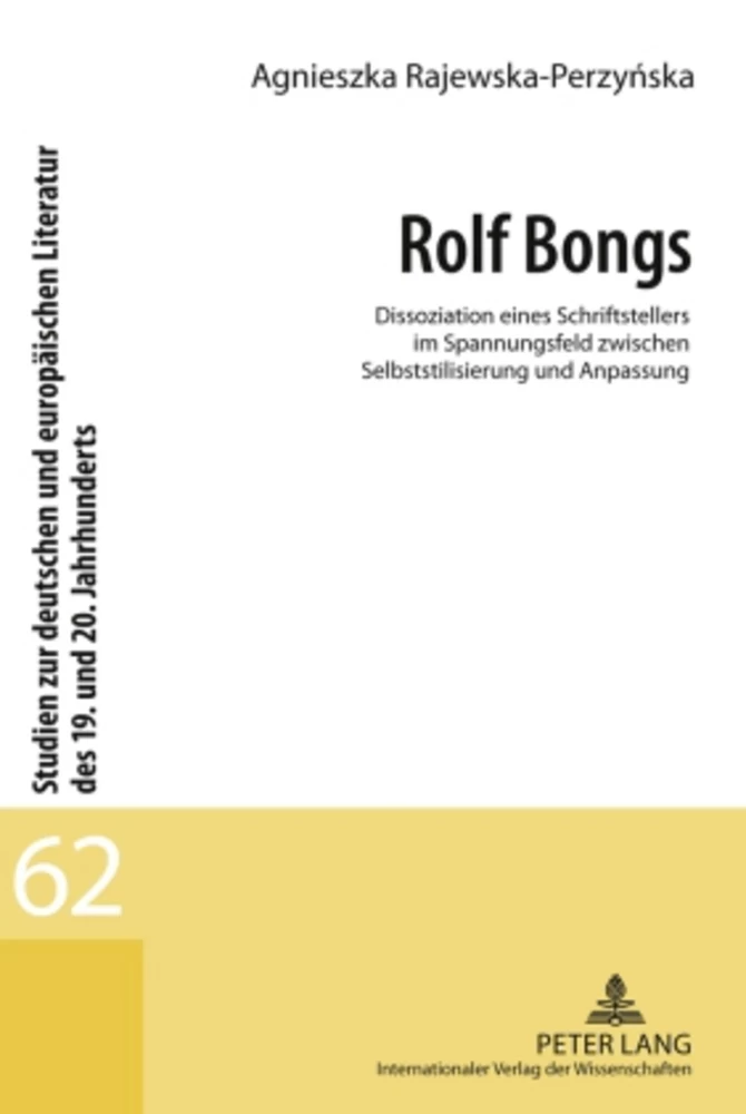 Titel: Rolf Bongs
