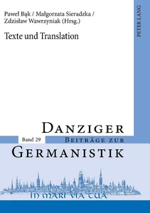 Title: Texte und Translation