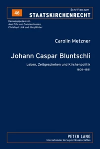 Titel: Johann Caspar Bluntschli