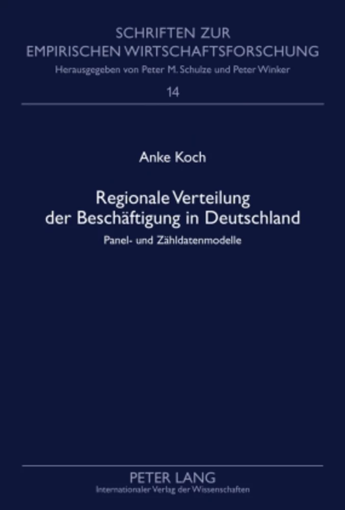 Titel: Regionale Verteilung der Beschäftigung in Deutschland