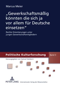 Title: «Gewerkschaftsmäßig könnten die sich ja vor allem für Deutsche einsetzen»