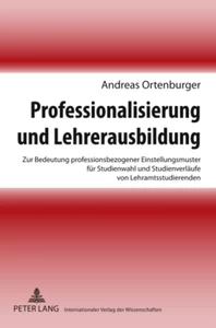 Title: Professionalisierung und Lehrerausbildung