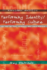 Title: Performing Identity/Performing Culture