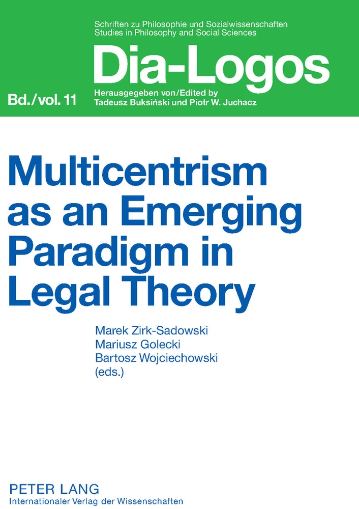 Titel: Multicentrism as an Emerging Paradigm in Legal Theory