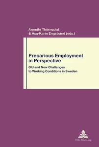 Title: Precarious Employment in Perspective