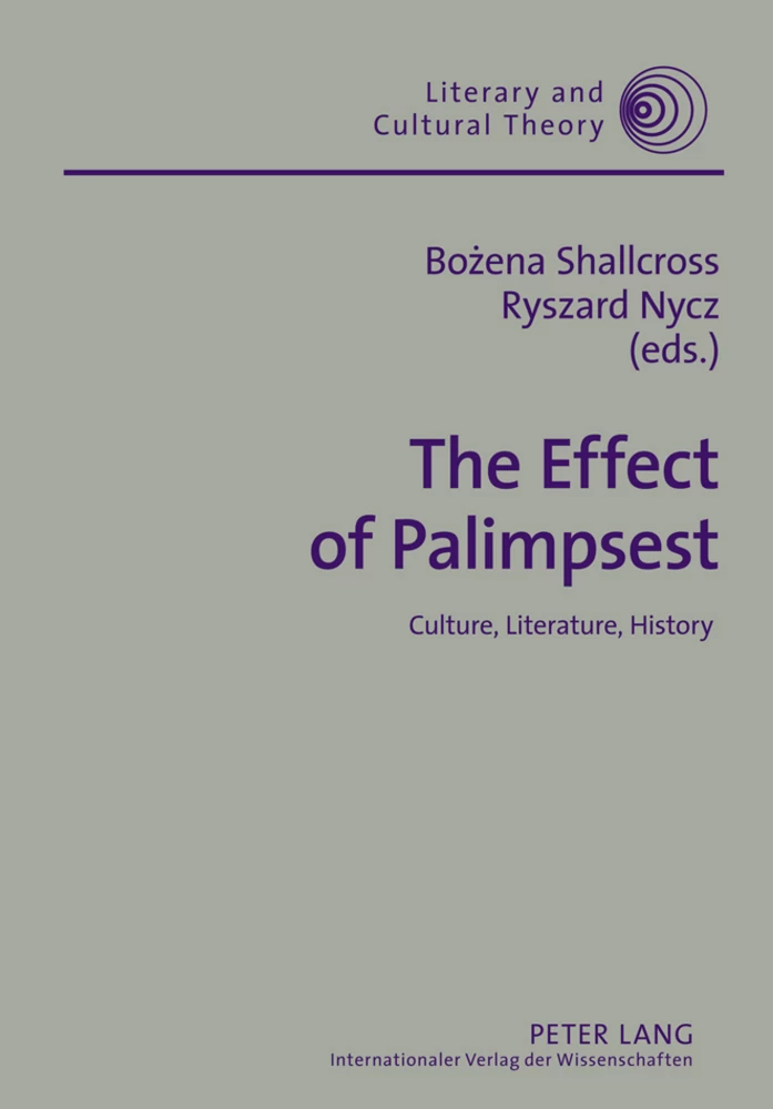 Title: The Effect of Palimpsest