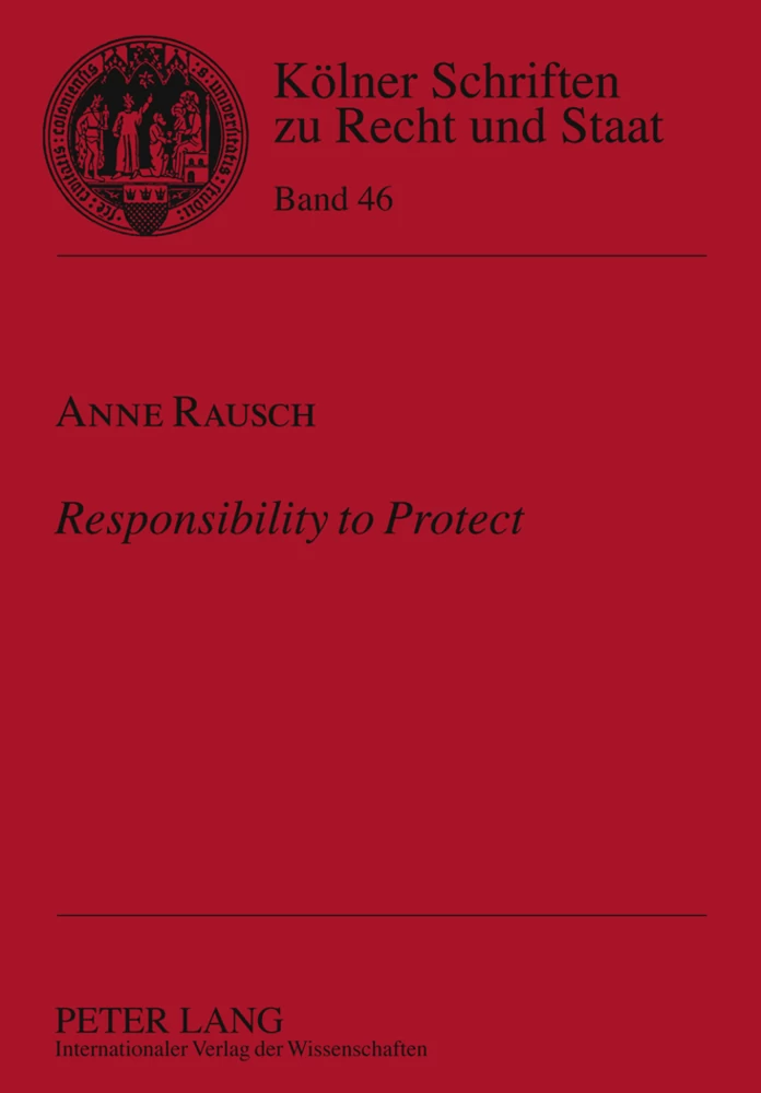 Titel: Responsibility to Protect
